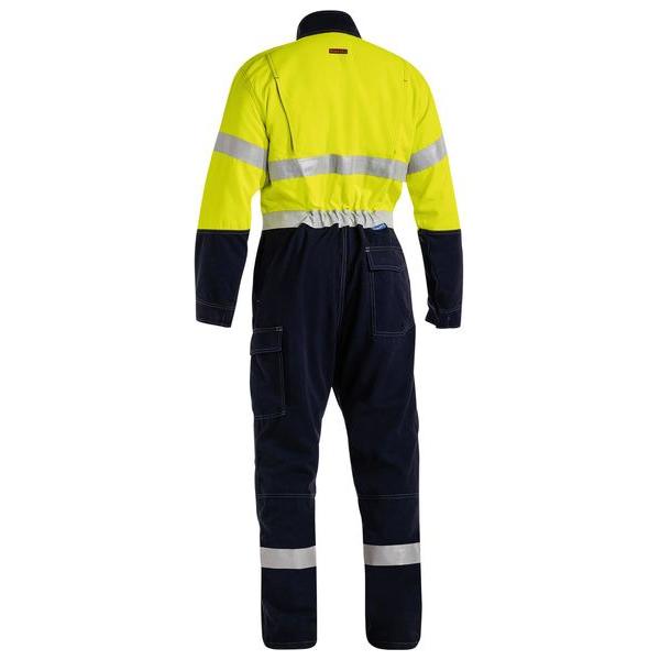 TenCate Tecasafe Plus 700 Taped Hi Vis Engineered FR Vented Coverall - BC8086T