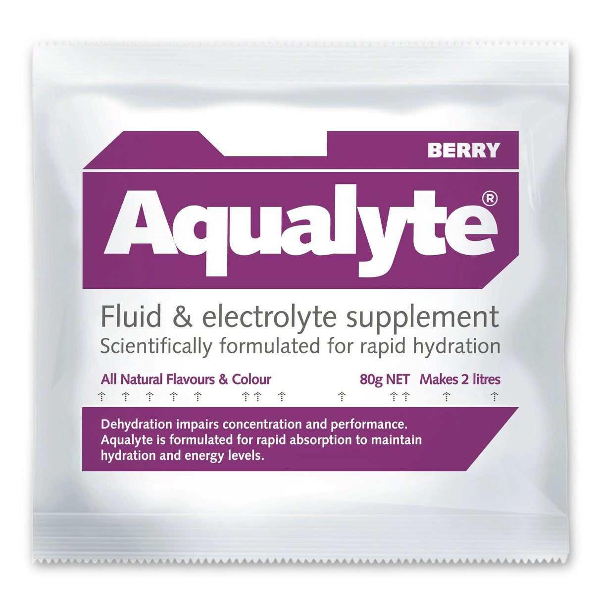 Aqualyte Hydration Powder - 80g Sachets