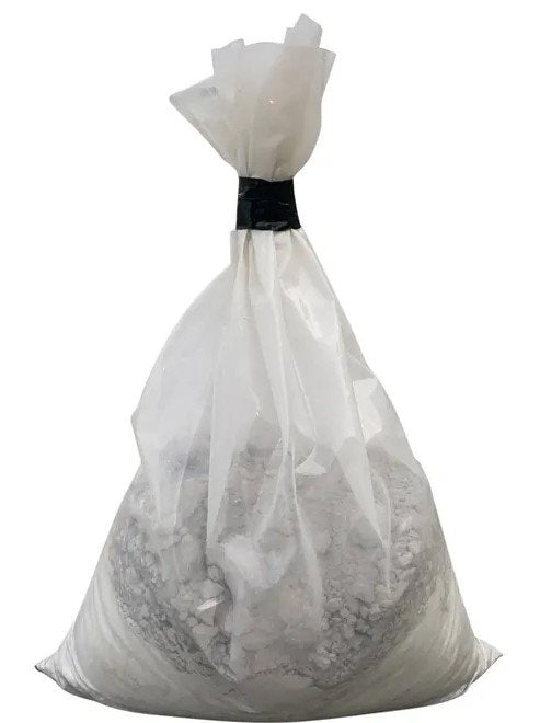 Clear Silica Dust Bags Large - box of 25 bags