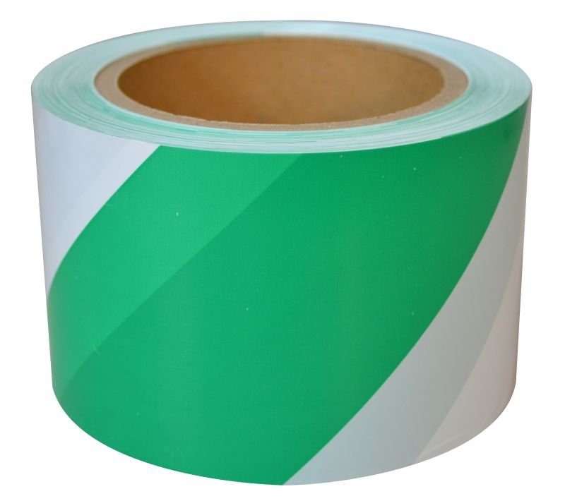 Barricade/Barrier Tape - Green & White