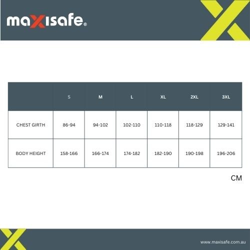 Maxisafe Chemguard SMS Type 5/6 disposable coveralls