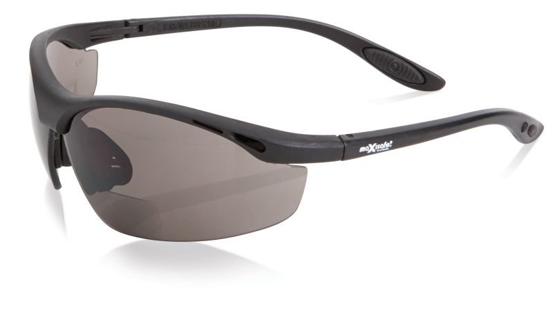 Bifocal Safety Glasses - Smoke Lens