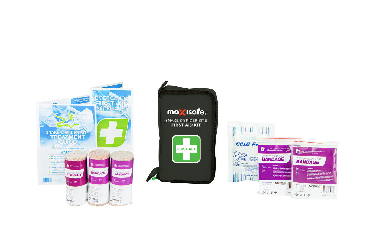 Maxisafe Snake & Spider Bite First Aid Kit