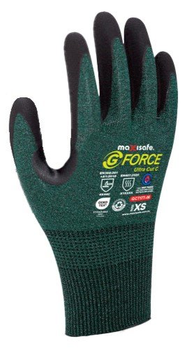 G-Force Ultra Cut C Resistant Thin Nitrile Coated Glove