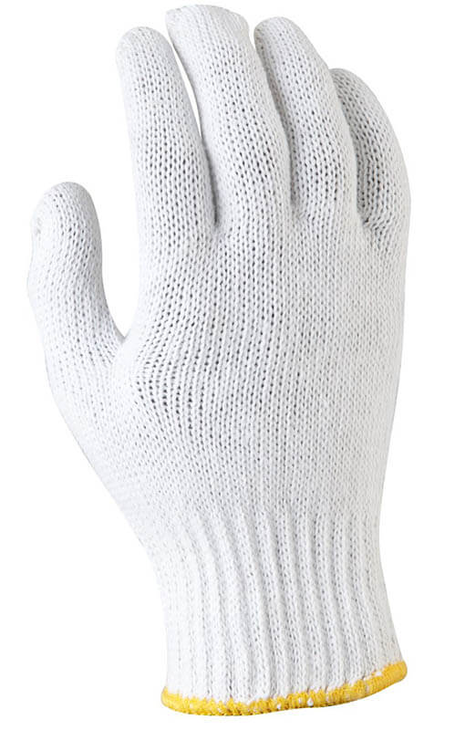 Maxisafe Bleached, Knitted Poly Cotton Liner Glove