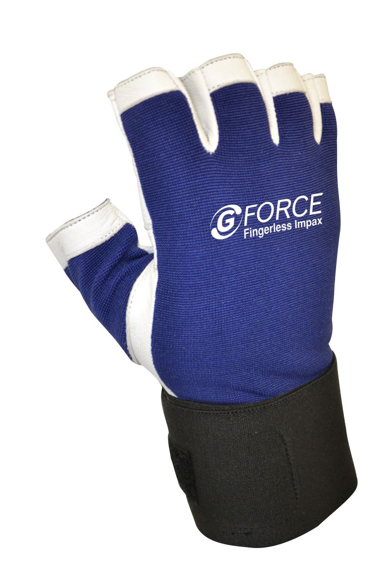 G-Force Fingerless Anti-Vibration Mechanics Gloves