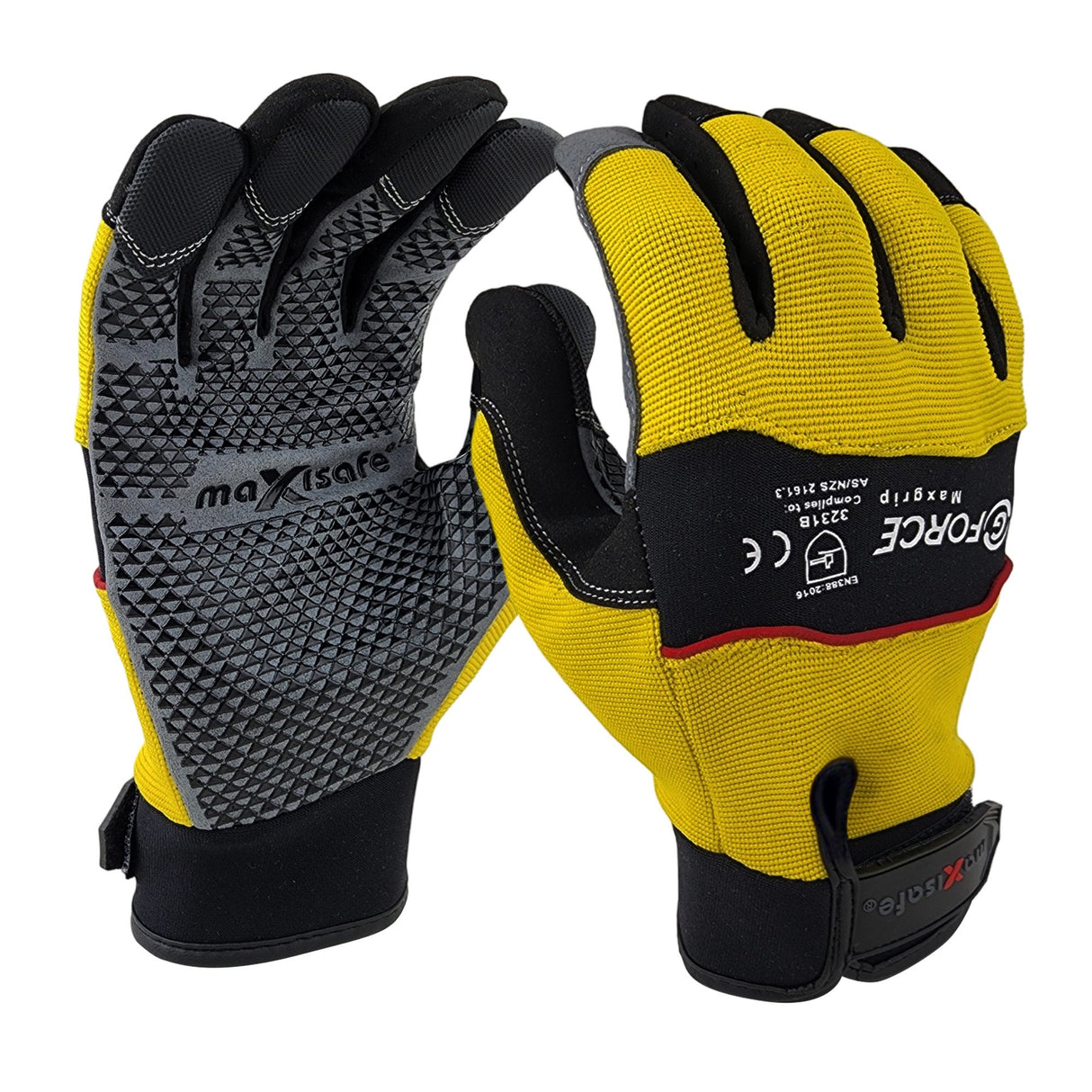 G-Force MaxGrip' Mechanics Glove with Silicone Grip