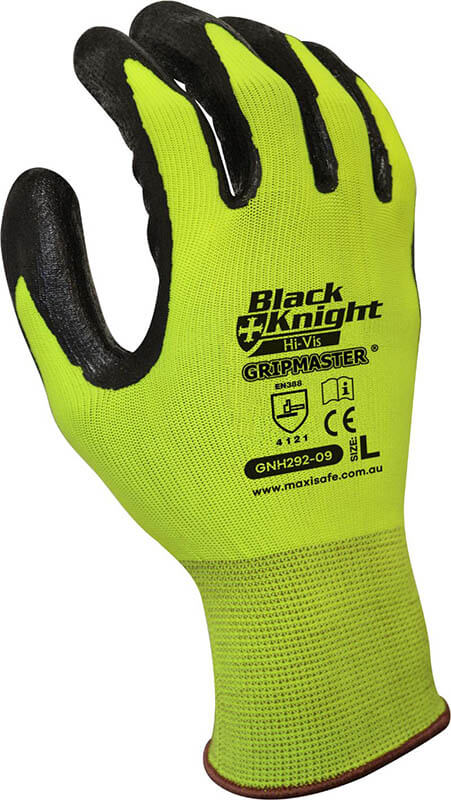 Black Knight Gripmaster Hi-Vis Glove