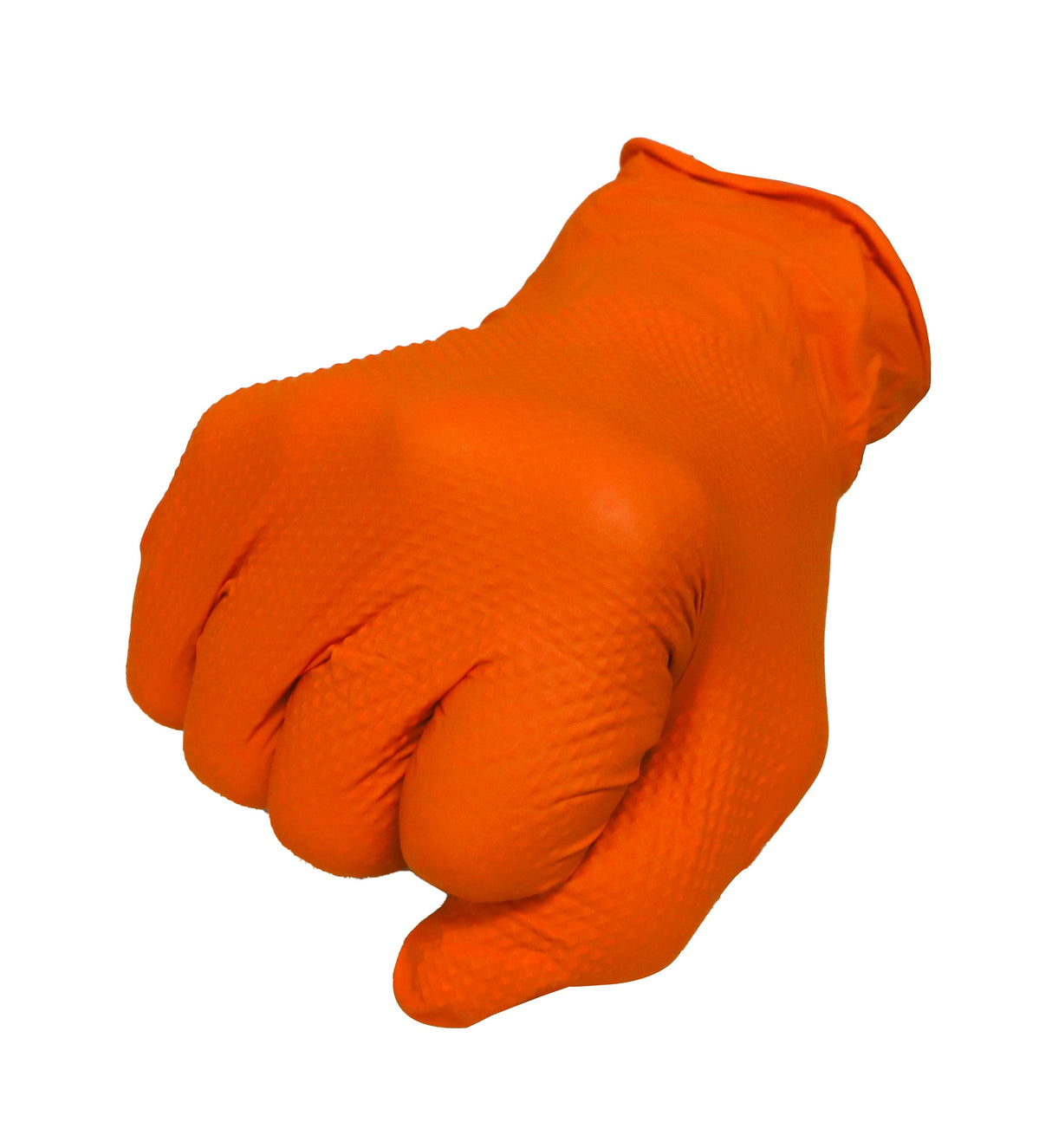 Orange Shield Heavy Duty Nitrile with Diamond Grip, Box 90