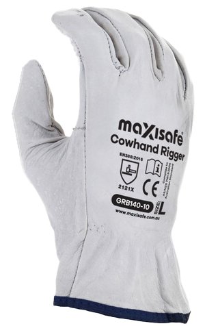 Maxisafe Natural Full-Grain Leather Rigger Glove