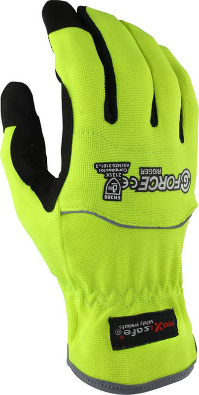 G-Force HiVis Synthetic Riggers Glove
