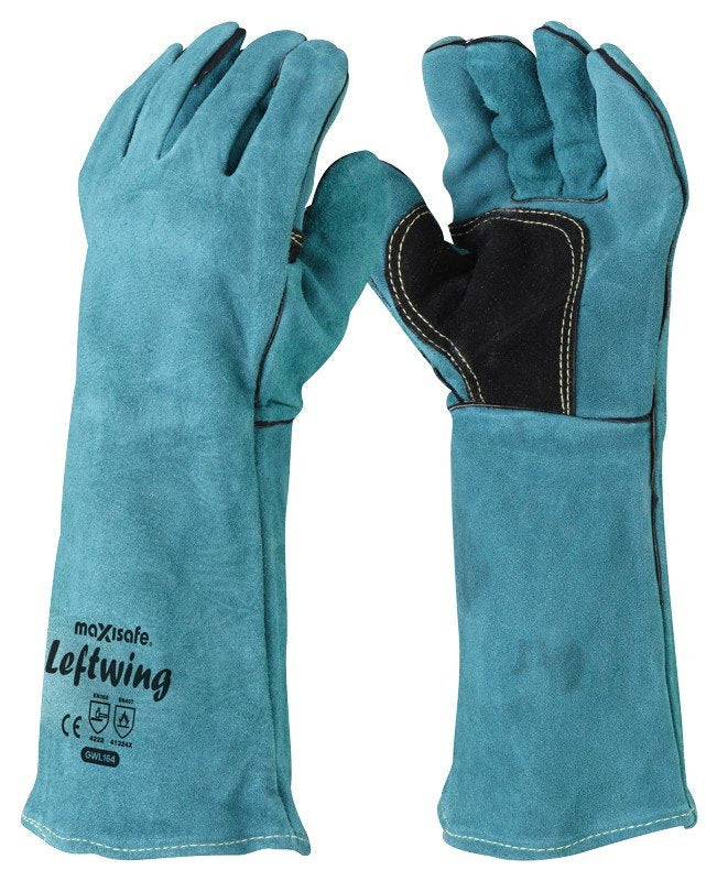 Green 'Leftwing' Welders Gauntlet