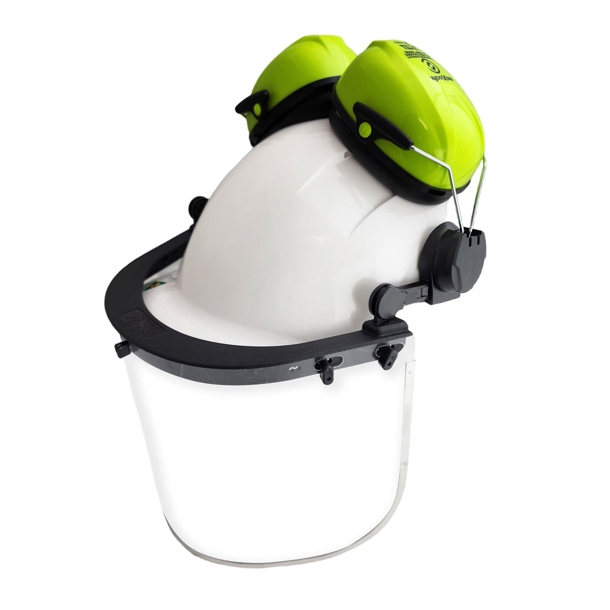 Maxisafe Helmet, Earmuff & Visor