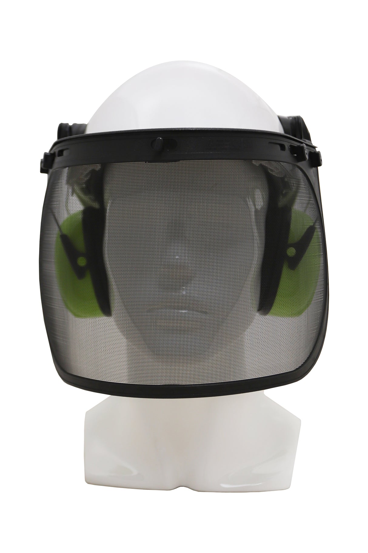 Maxisafe Forestry Kit - White Helmet with Mesh Visor & Muffs