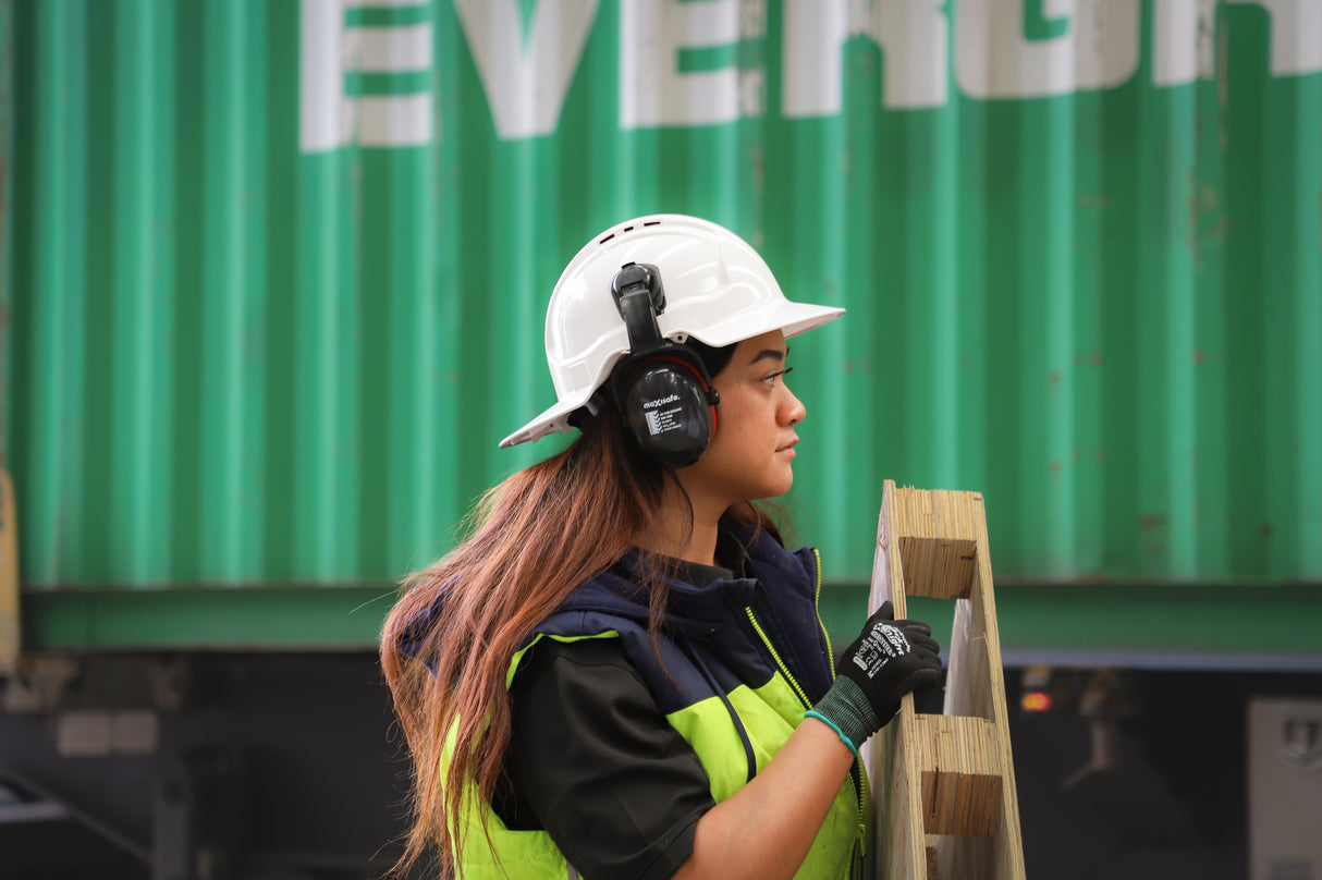 Maxisafe Helmet Earmuff 27dB - Class 5