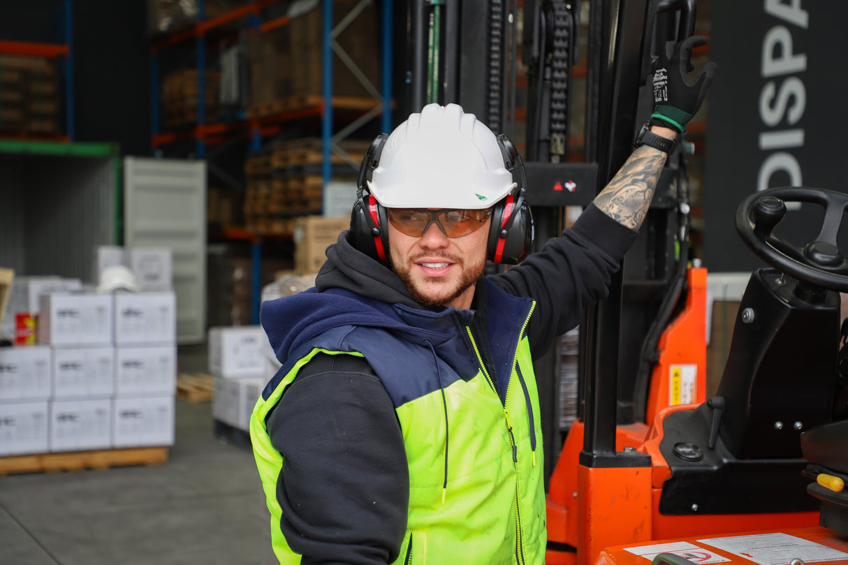 Maxisafe Helmet Earmuff 27dB - Class 5