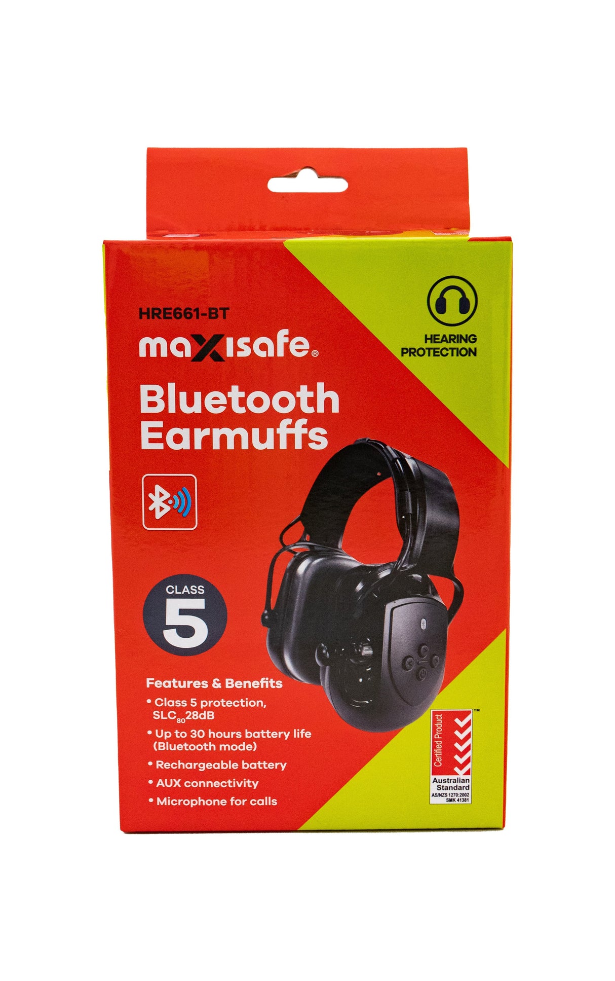 Maxisafe Bluetooth Earmuff 28dB - Class 5