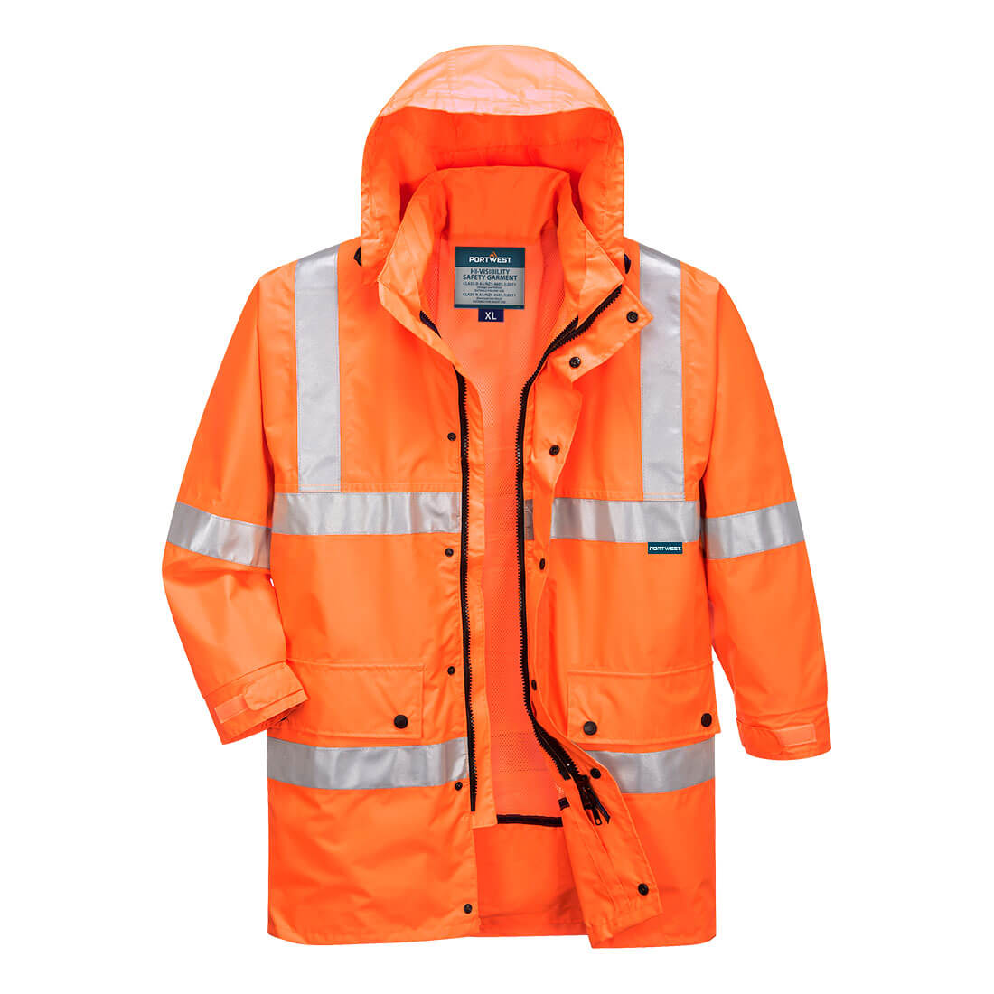 Argyle Hi-Vis Rain Traffic Jacket