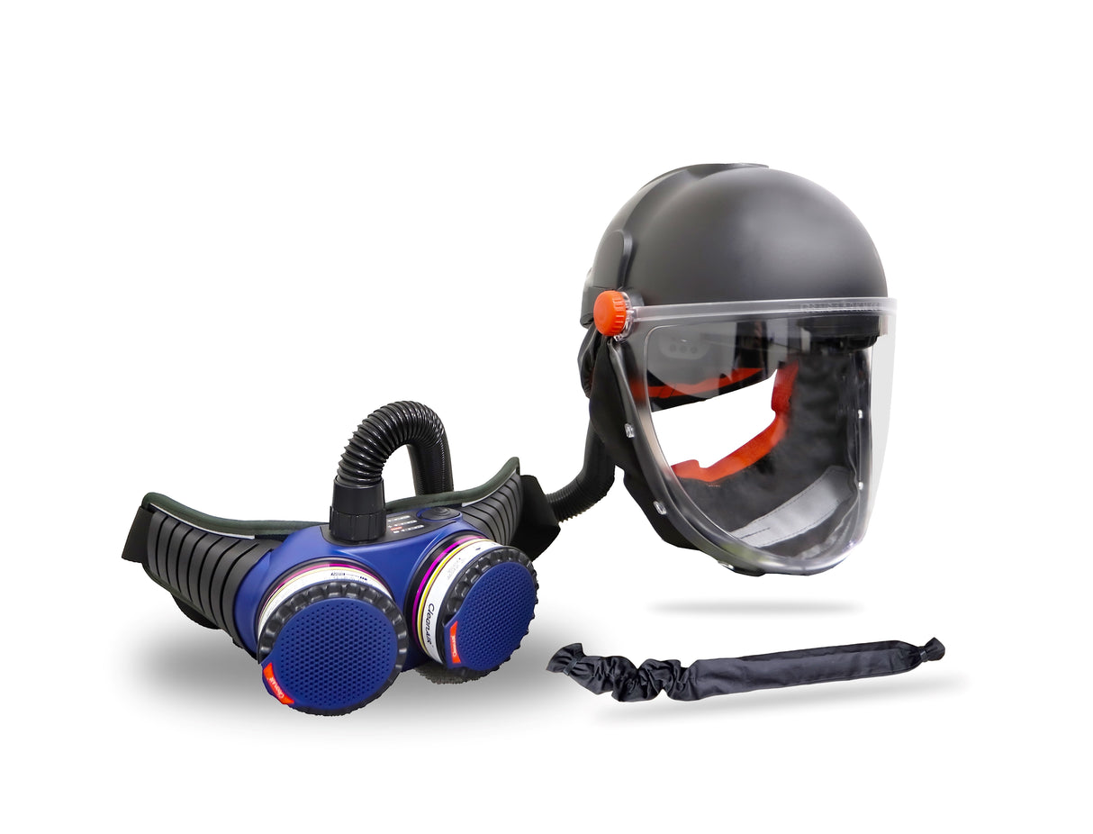 CleanAIR Smelter Kit - CA-40G Hard Hat with AerGO PAPR and ABE1 P3 filters