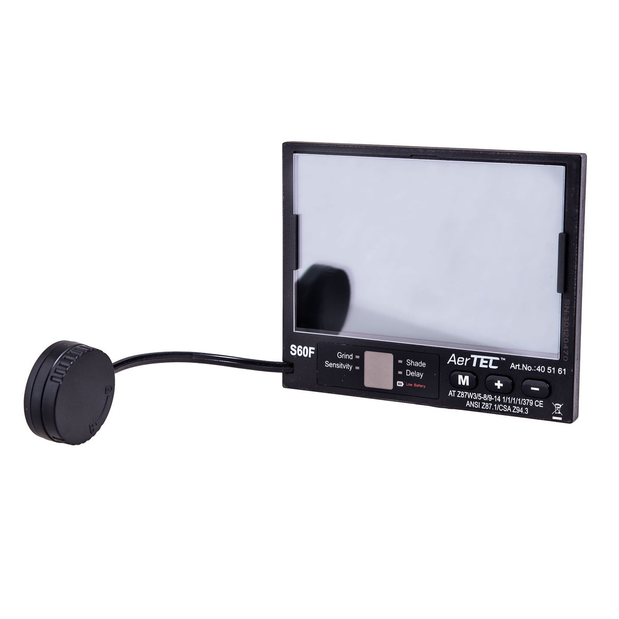 Auto-darkening welding filter