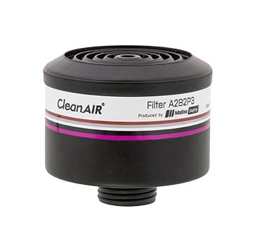 Single A2B2P3 filter with DIN Thread - suits Chemical 2F/3F and CF02/GX02