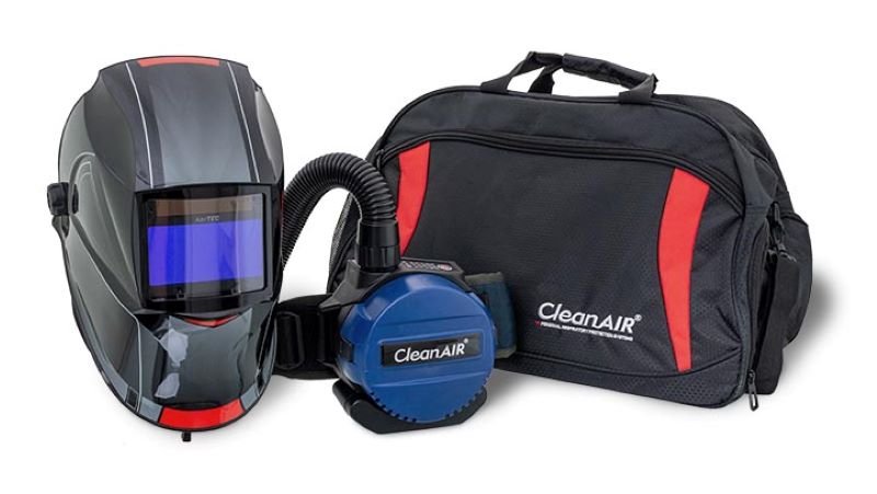 CleanAIR CA-27 Yoga Welding Helmet & Basic PAPR Kit