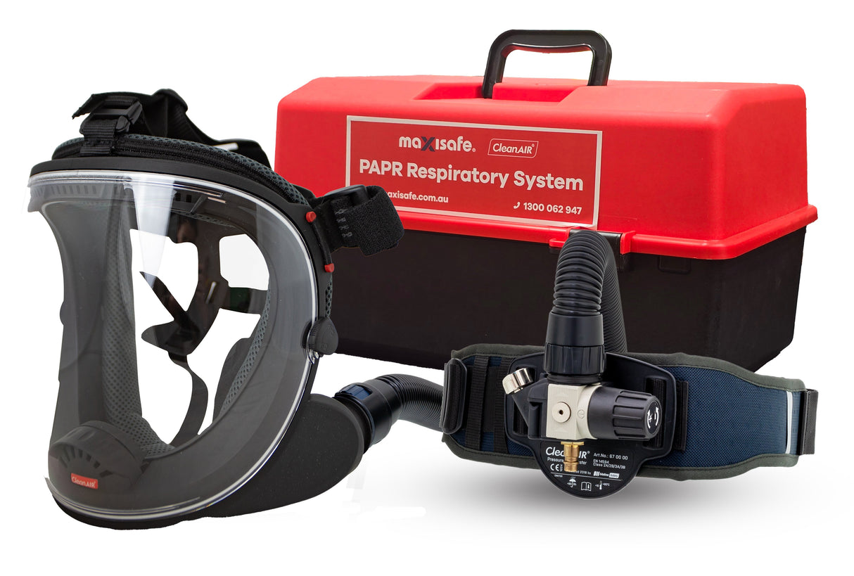 CleanAIR UniMask w/ 5-Point Harness & Airline Kit