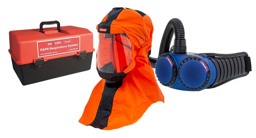 CleanAir CA-2 Long Hood with AerGo PAPR