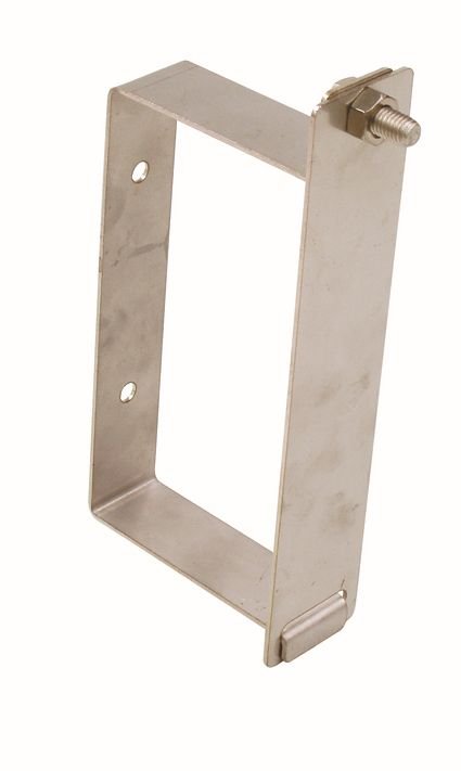 Metal bracket to suit 1L sunscreen bottles