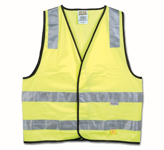 Maxisafe Hi-Vis Yellow D/N Safety Vest (Class D/N)