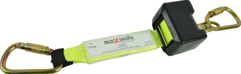 Maxisafe Heavy Duty Mini Block Retractable 2m Lanyard