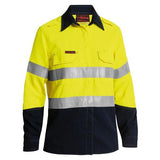 TenCate Tecasafe Plus 700 Womens Taped Hi Vis FR Vented Shirt - BL8082T