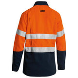 TenCate Tecasafe Plus 700 Womens Taped Hi Vis FR Vented Shirt - BL8082T
