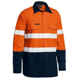 TenCate Tecasafe Plus 480 Taped Hi Vis Lightweight FR Vented Shirt - BS8237T