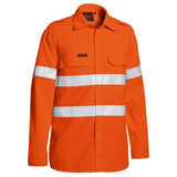 TenCate Tecasafe Plus 480 Taped Hi Vis Lightweight FR Vented Shirt - BS8238T