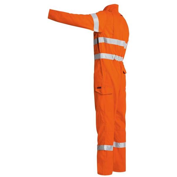 TenCate Tecasafe Plus Taped Hi Vis FR Engineered Vented Coverall - BC8085T