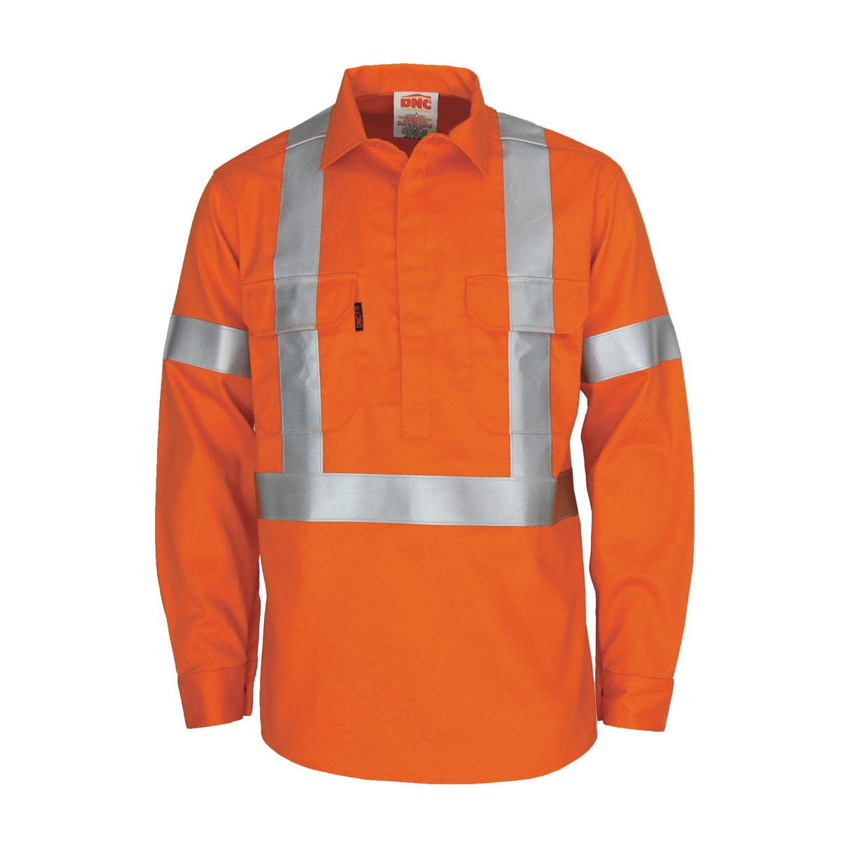 Patron Saint Flame Retardant X Back Closed Front Cotton Shirt with LoxDNCBack Closed Front Cotton Shirt
