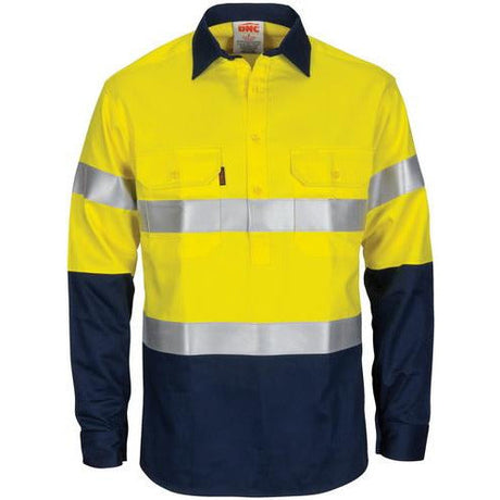 Patron Saint Flame Retardant 2 Tone Closed Front Cotton Shirt with 3M DNCPatron Saint Flame Retardant 2 Tone Closed Front Cotton Shirt