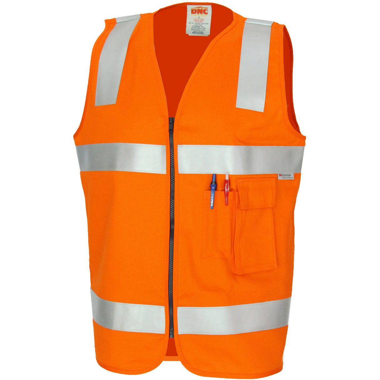 Patron Saint Flame Retardant Safety Vest with 3M F/R Tape 3410