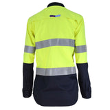 Ladies Inherent FR PPE2 2 Tone Taped Shirt - 3457DNCLadies Inherent FR PPE2 2 Tone Taped Shirt - 3457