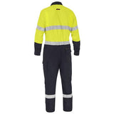Apex 185/240 Taped Hi Vis FR Ripstop Vented Coverall - BC8477T
