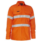 Apex 185 Taped Hi Vis Ripstop FR Vented Shirt - BS8439T