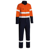 TenCate Tecasafe Plus 580 Taped Hi Vis Lightweight FR Non Vented Engineered Coverall - BC8186T
