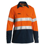 TenCate Tecasafe Plus 700 Womens Taped Hi Vis FR Vented Shirt - BL8082T