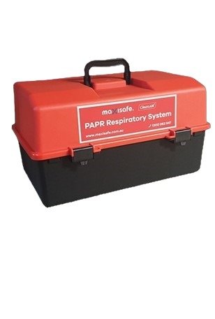 Maxisafe Toolbox – Red/Black Durable Storage Box | Safety Direct