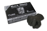 Black Shield Heavy Duty Disposable Nitrile Gloves, Powder Free