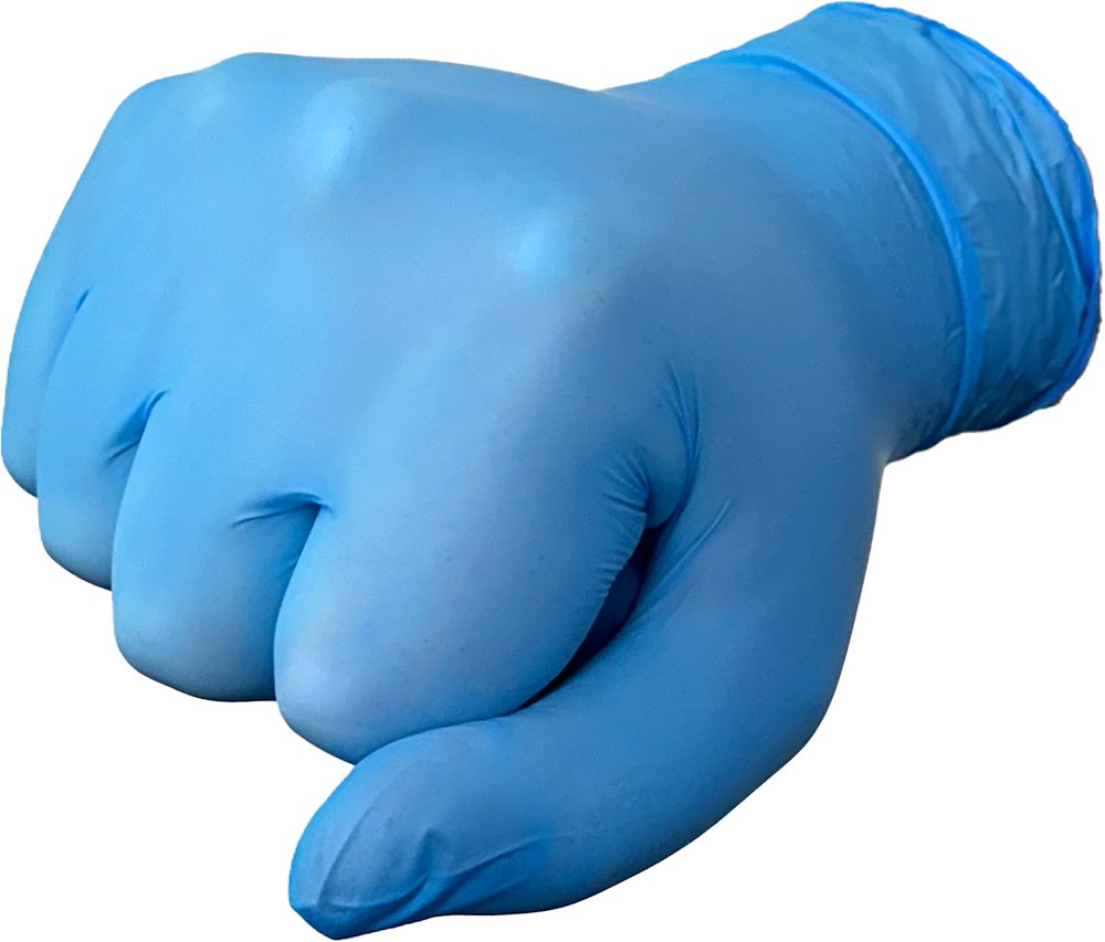 Eco-Shield Blue Nitrile, Powder Free